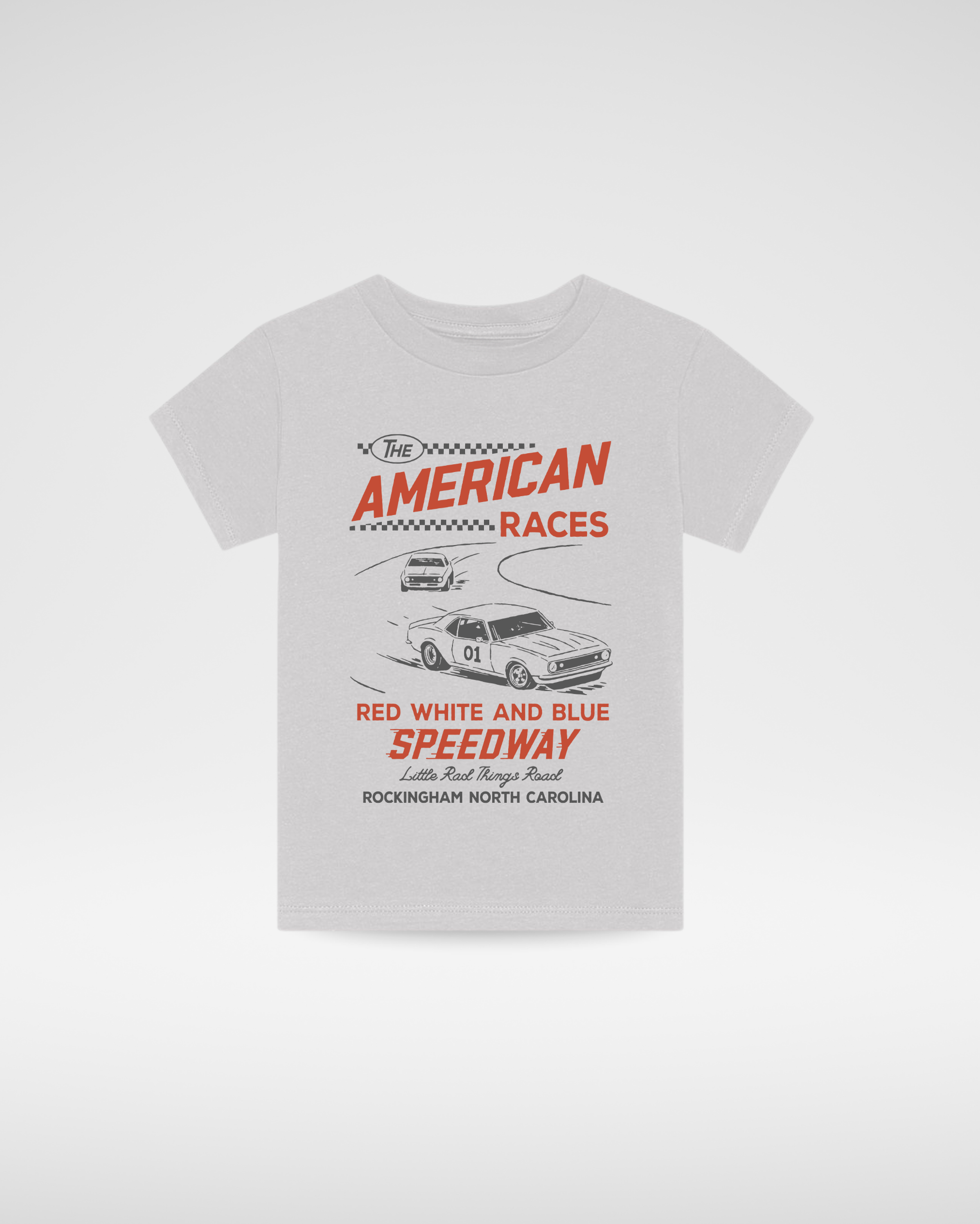 THE ALL AMERICAN RACES TEE - GREY