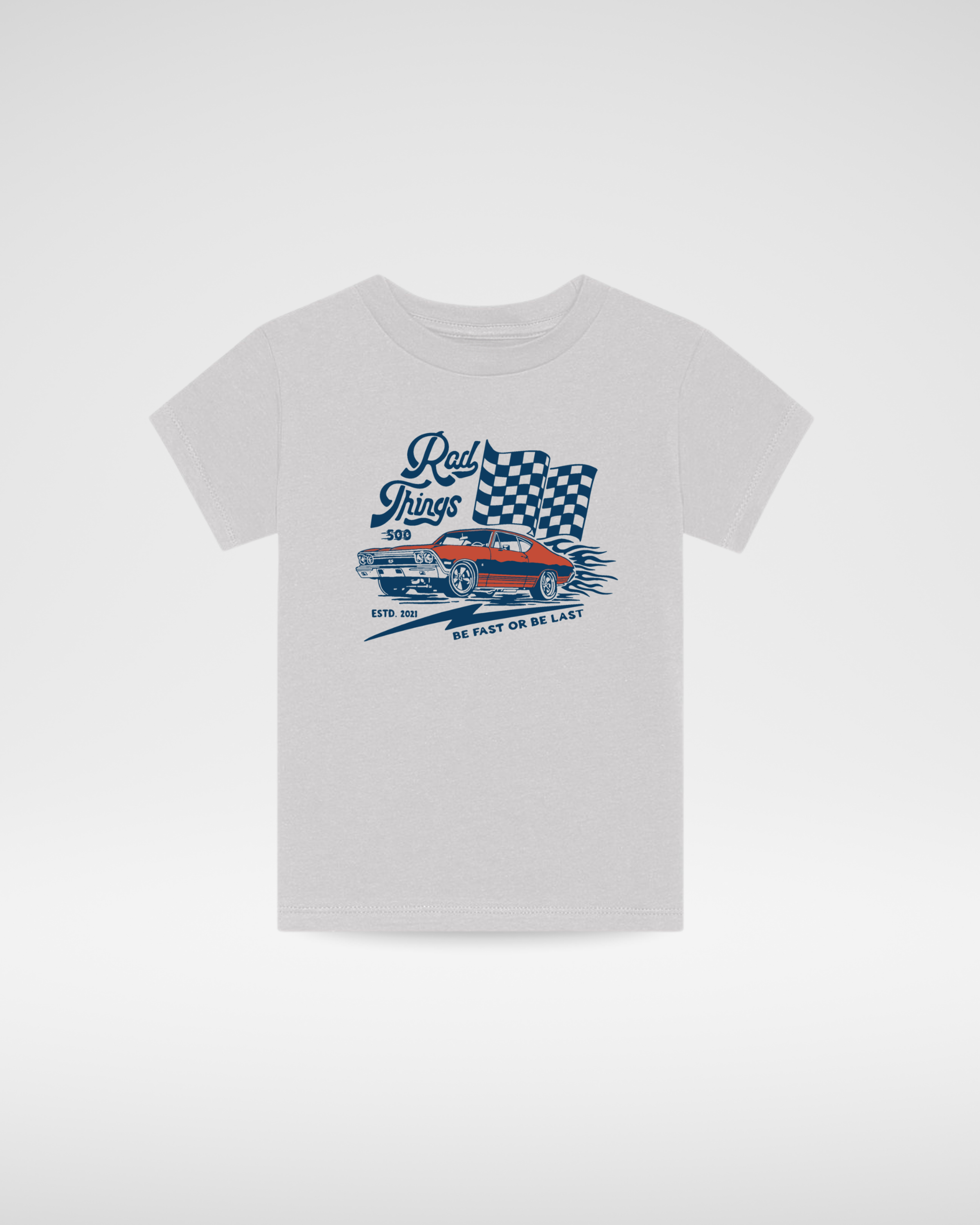 RAD THINGS 500 TEE - GREY