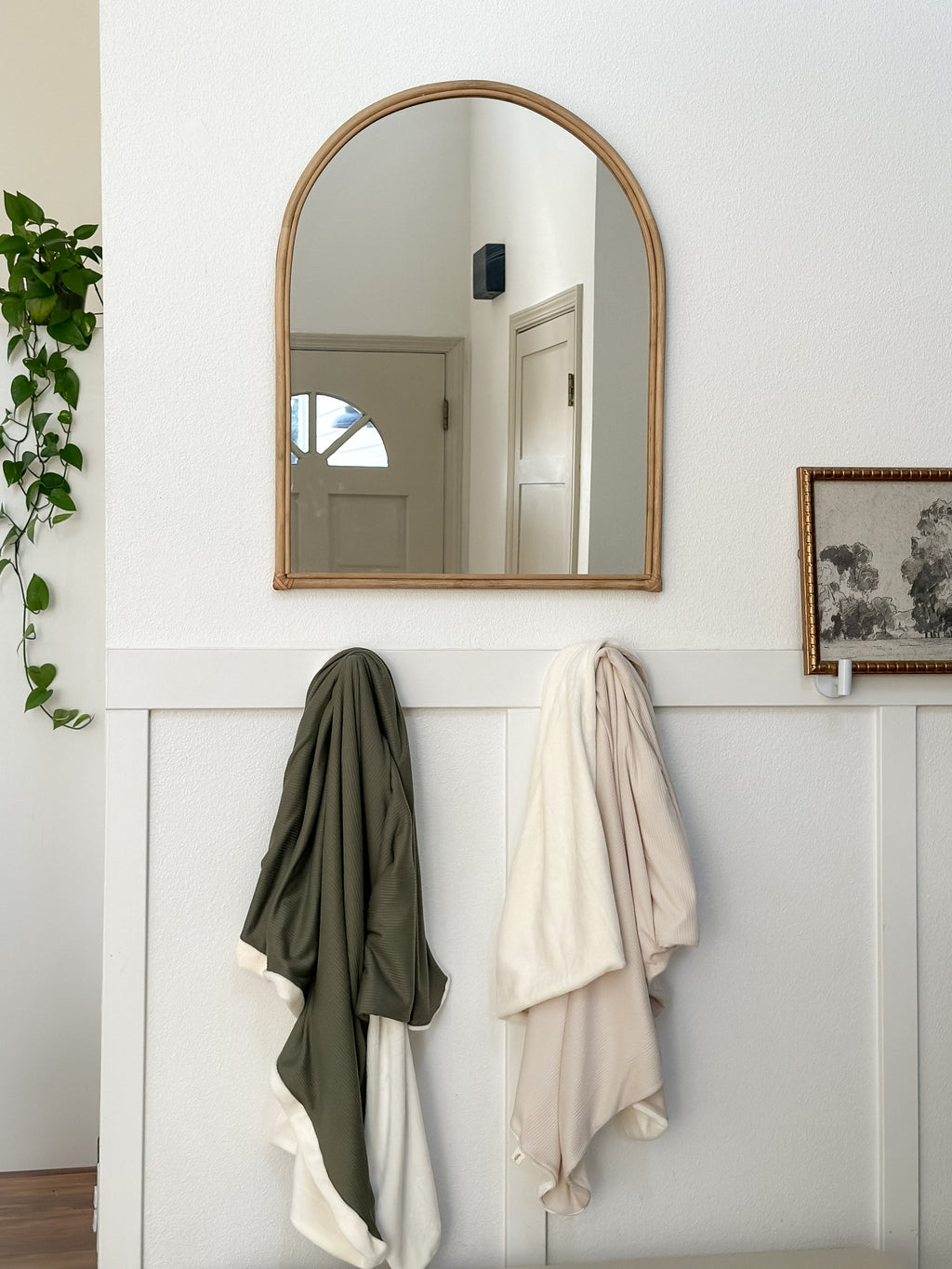 Oat Ribbed Toddler Blanket