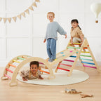 Tiny Land® 7-in-1 Rainbow Climbing Set