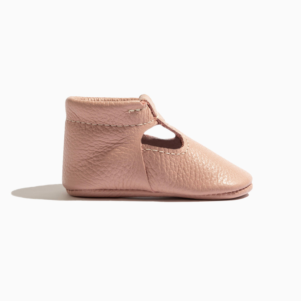 Blush T-Bar Baby Shoe