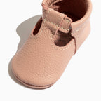 Blush T-Bar Baby Shoe