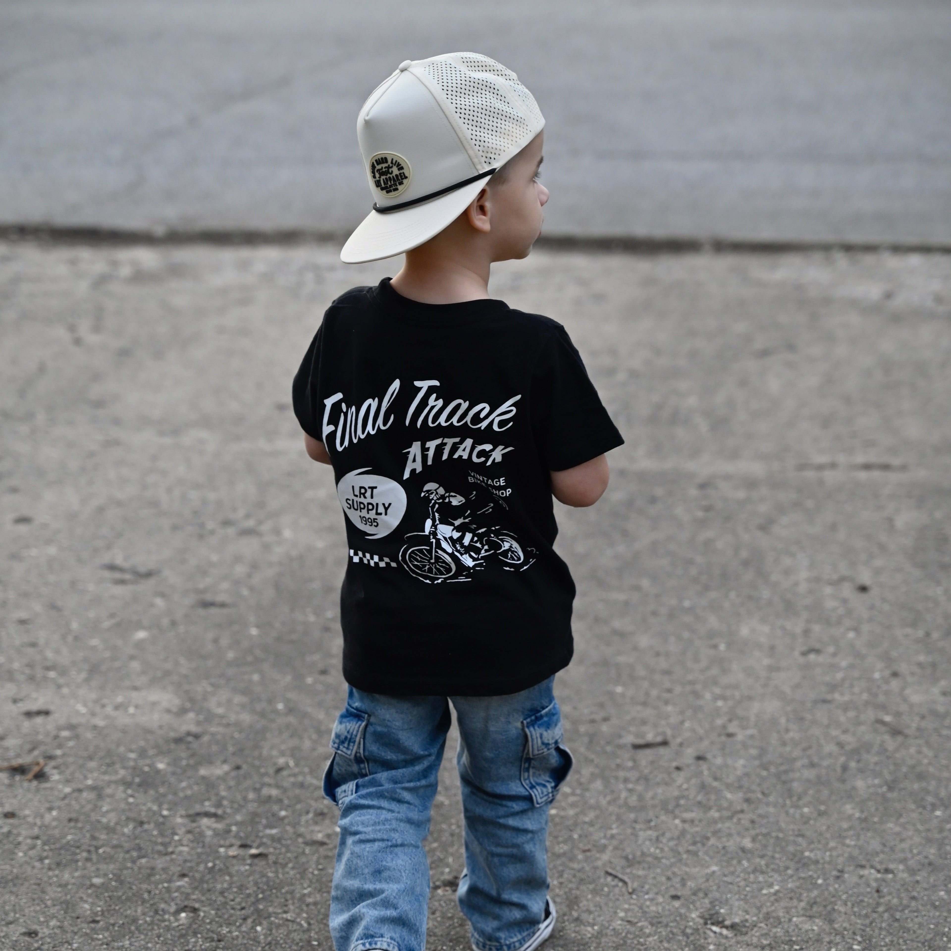 FINAL TRACK ATTACK TEE - BLACK