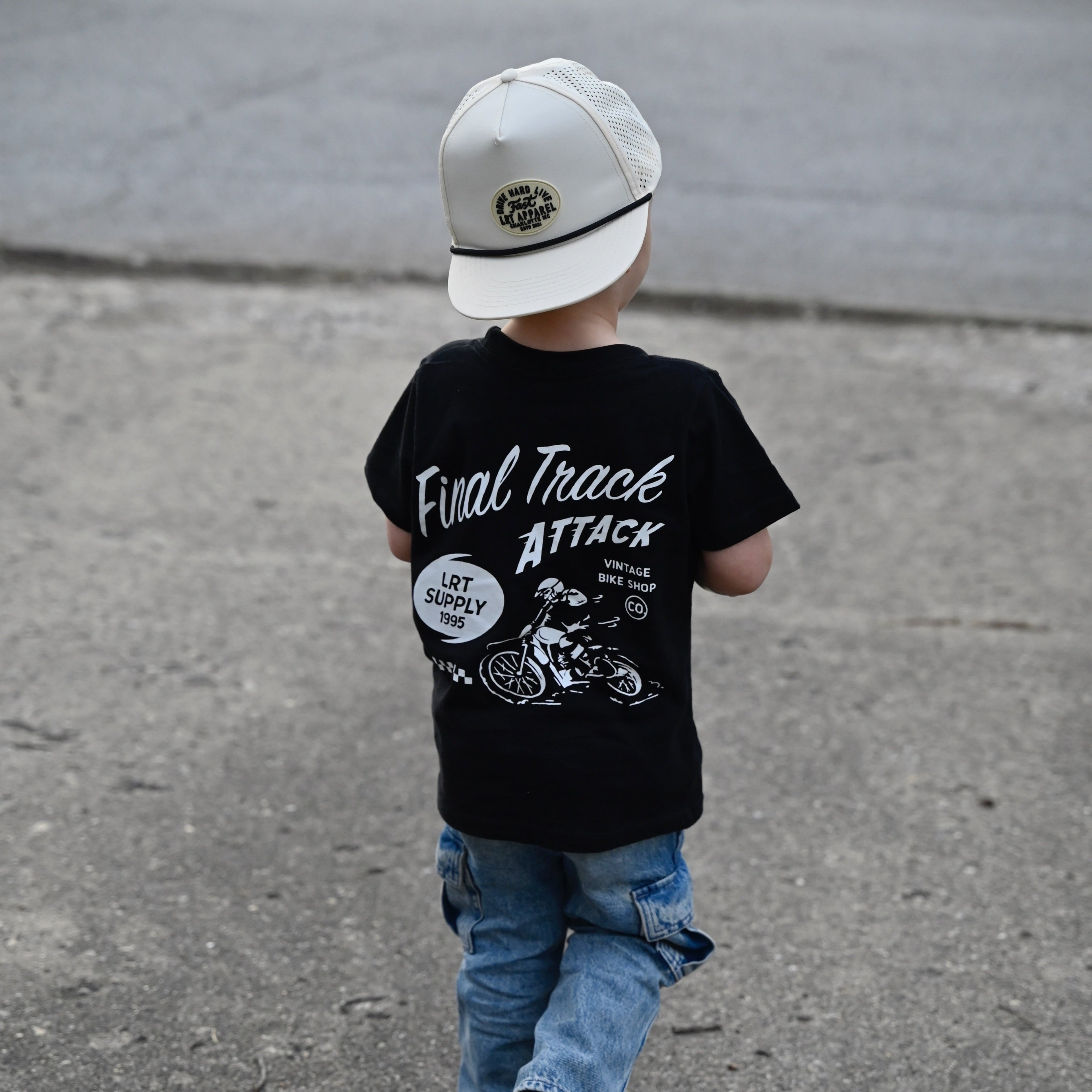 FINAL TRACK ATTACK TEE - BLACK