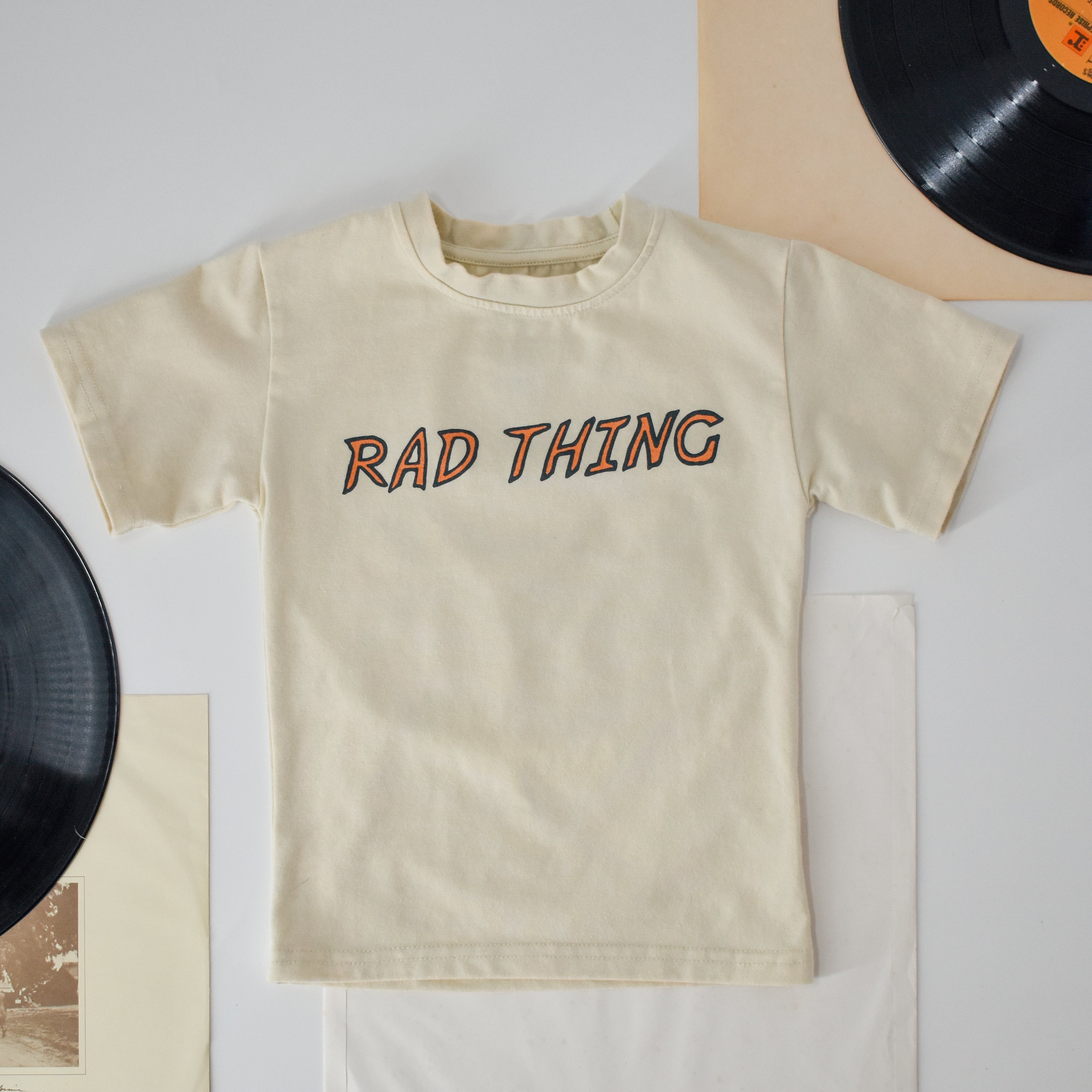 WHERE THE RAD THINGS ARE TEE™ - VINTAGE BIEGE