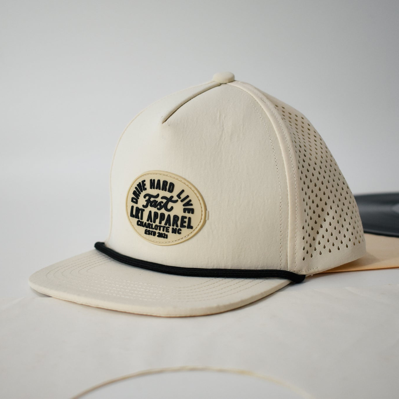 WATERPROOF APEX SNAPBACK HAT - CREAM