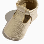 Platinum T-Bar Baby Shoe