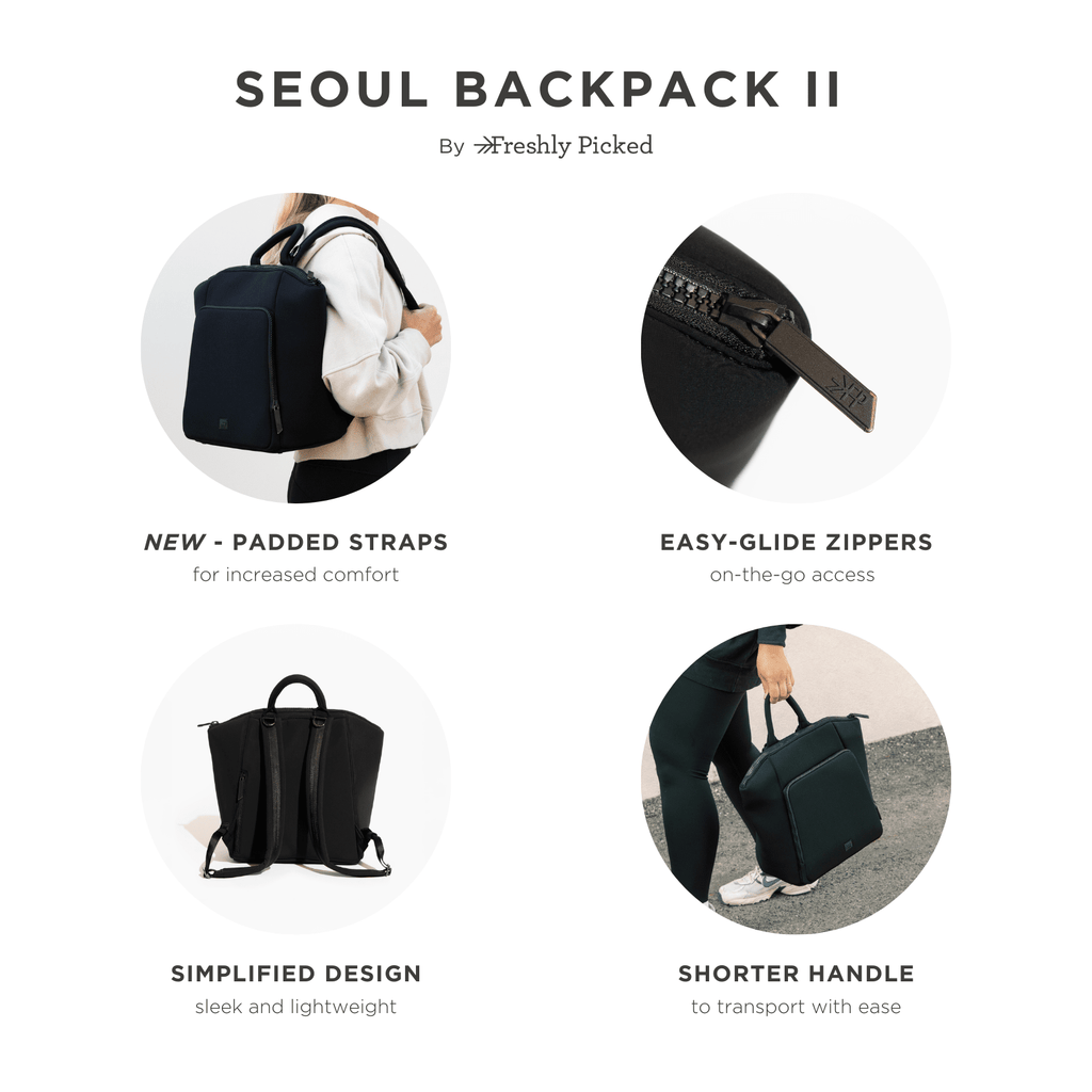 Ebony Seoul Diaper Bag II