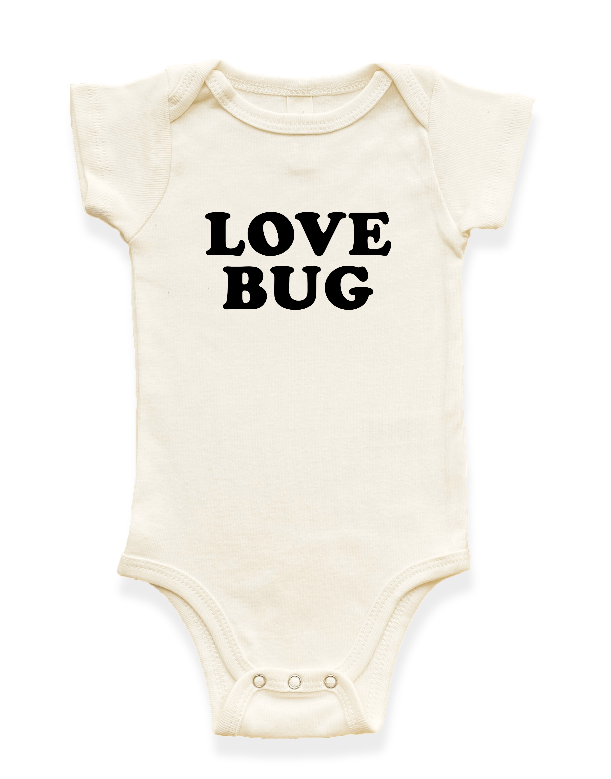 Love Bug Organic Baby Bodysuit